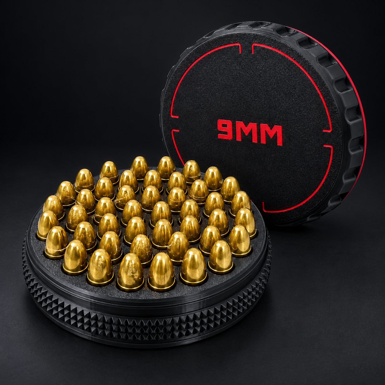 9 mm 55 Adet Kapasiteli Mühimmat Saklama Kutusu